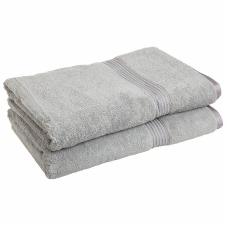 Superior Superior Egyptian Cotton 2-Piece Bath Sheet Set  Silver NS BSHEET SV